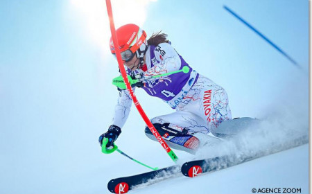 Vlhova and Matt, 3rd and 2nd in Levi