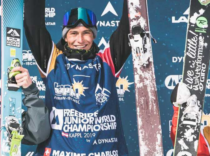 Championnats du Monde Junior de Freeride - l'avenir est assuré avec Max Palm !