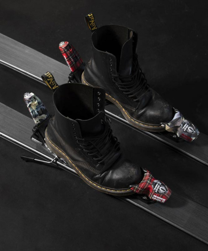 Enak Gavaggio et la fixation edition limitée Pivot 15 B115